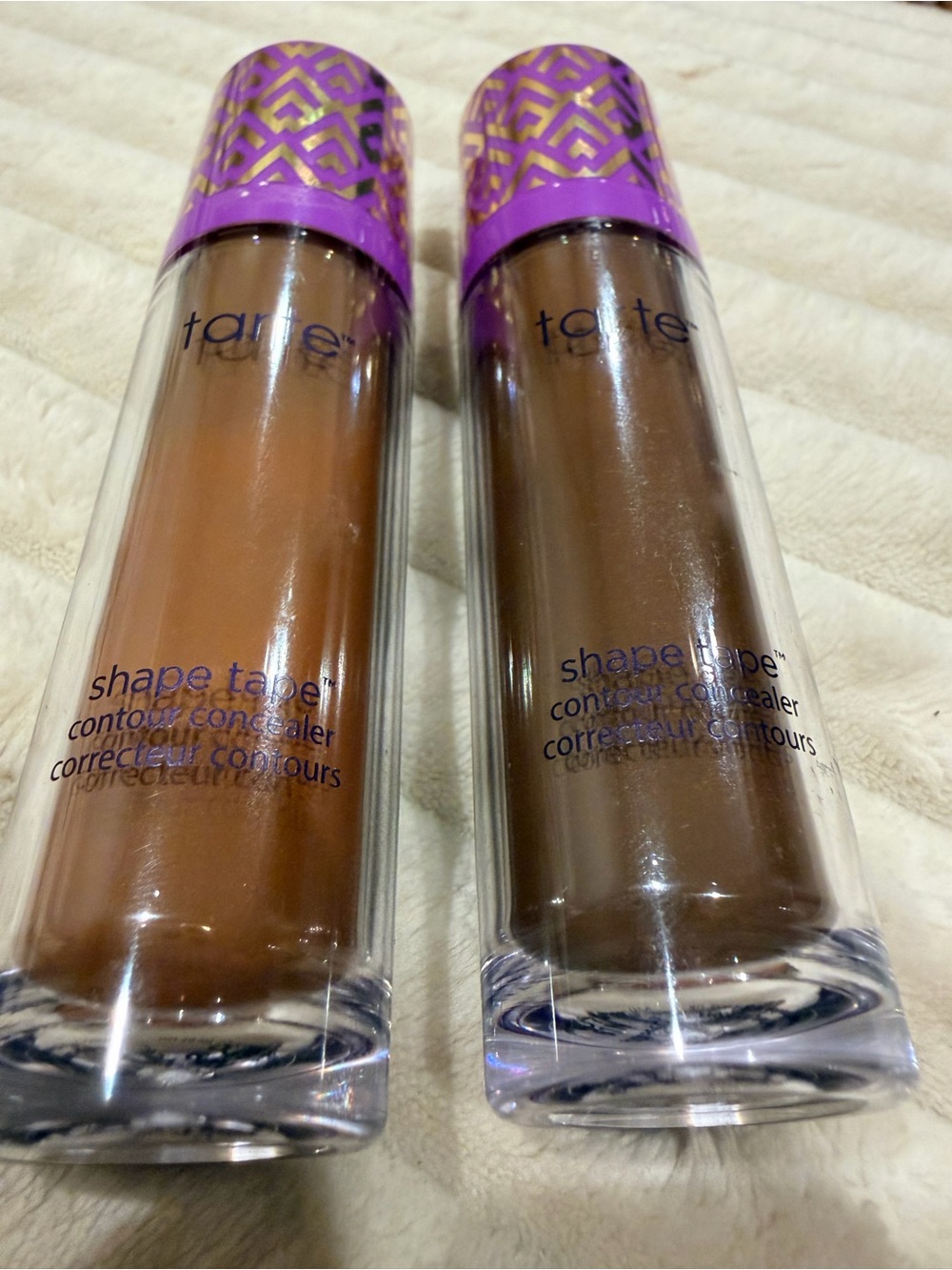 JUMBO SIZE Tarte Shape Tape Concealer/Contour (Mahogany and Espresso Neutral)